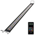 WATER REBIRTH 48" Fish Tank Light LED Aquarium Lights with Remote Extendable Bracket