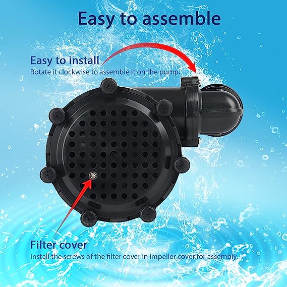 Water Transfer Pump Home Inline Submersible