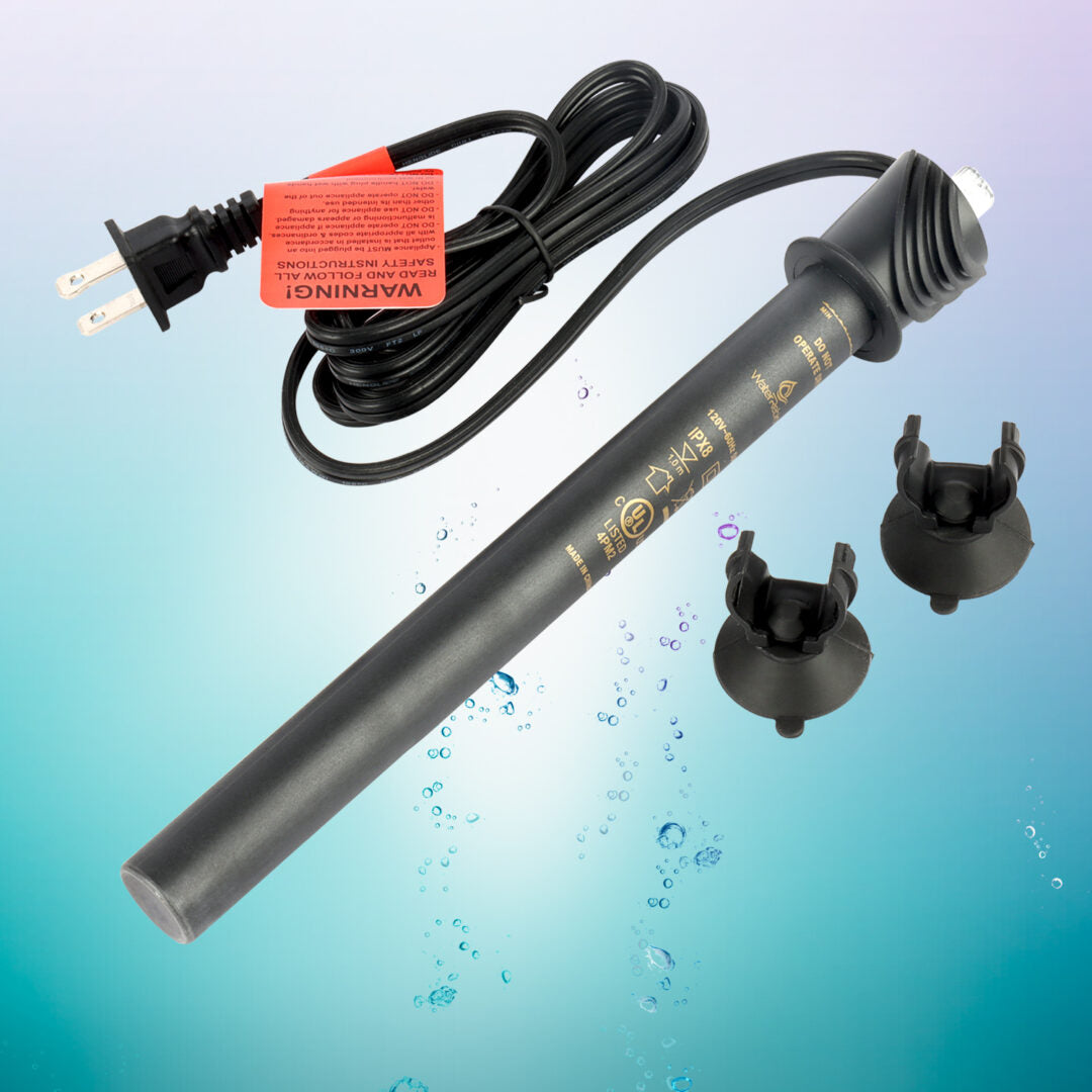 WaterRebirth HT-150 Submersible Aquarium Heater Engineering Plastic housing UL Listed- Fish Tank Heater - Water Heater for Fish Tank - Marine Water Heater - Aquarium Heater(150W)