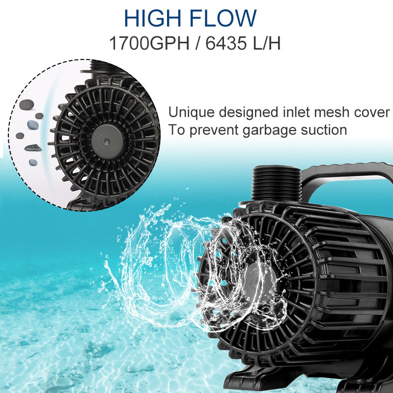 Small pond pump Waterfall High Flow PS1700