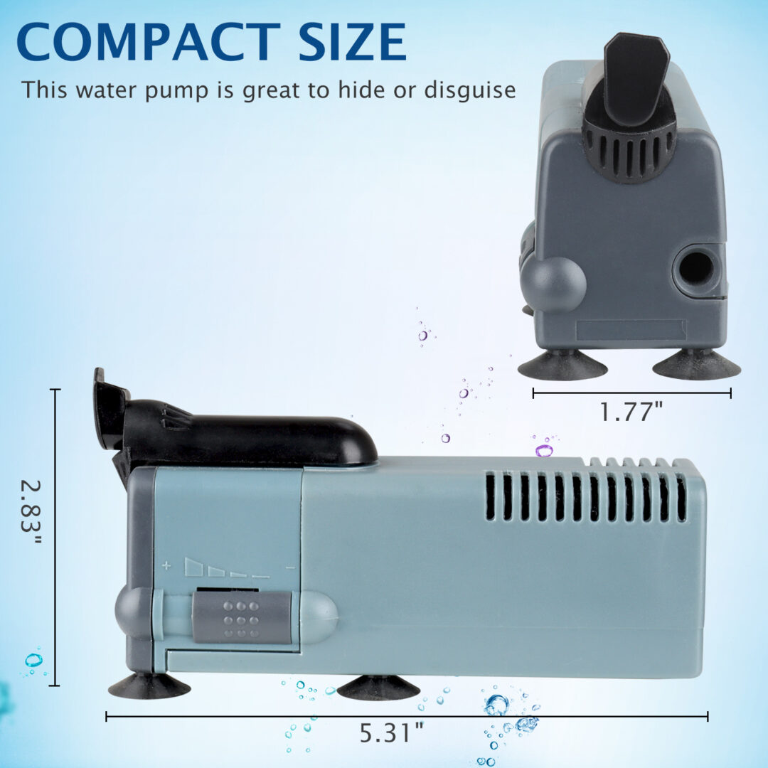 Fish tank Water Pump with Filter QD-1900F