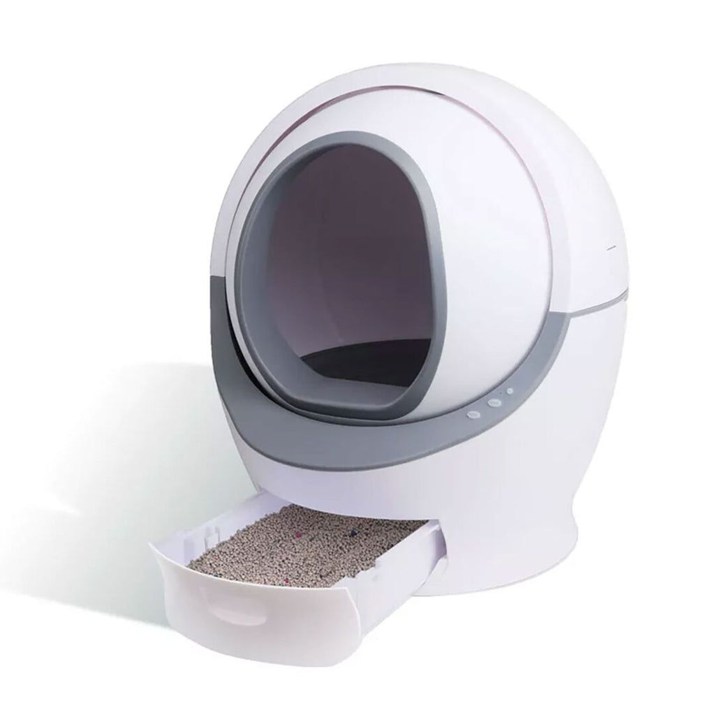 Self Cleaning Cat Litter Box,Anti-Pinch Design Automatic Cat Litter Box,Extra Large for Multiple Cats,Removable Easy Clean Auto Litter Box