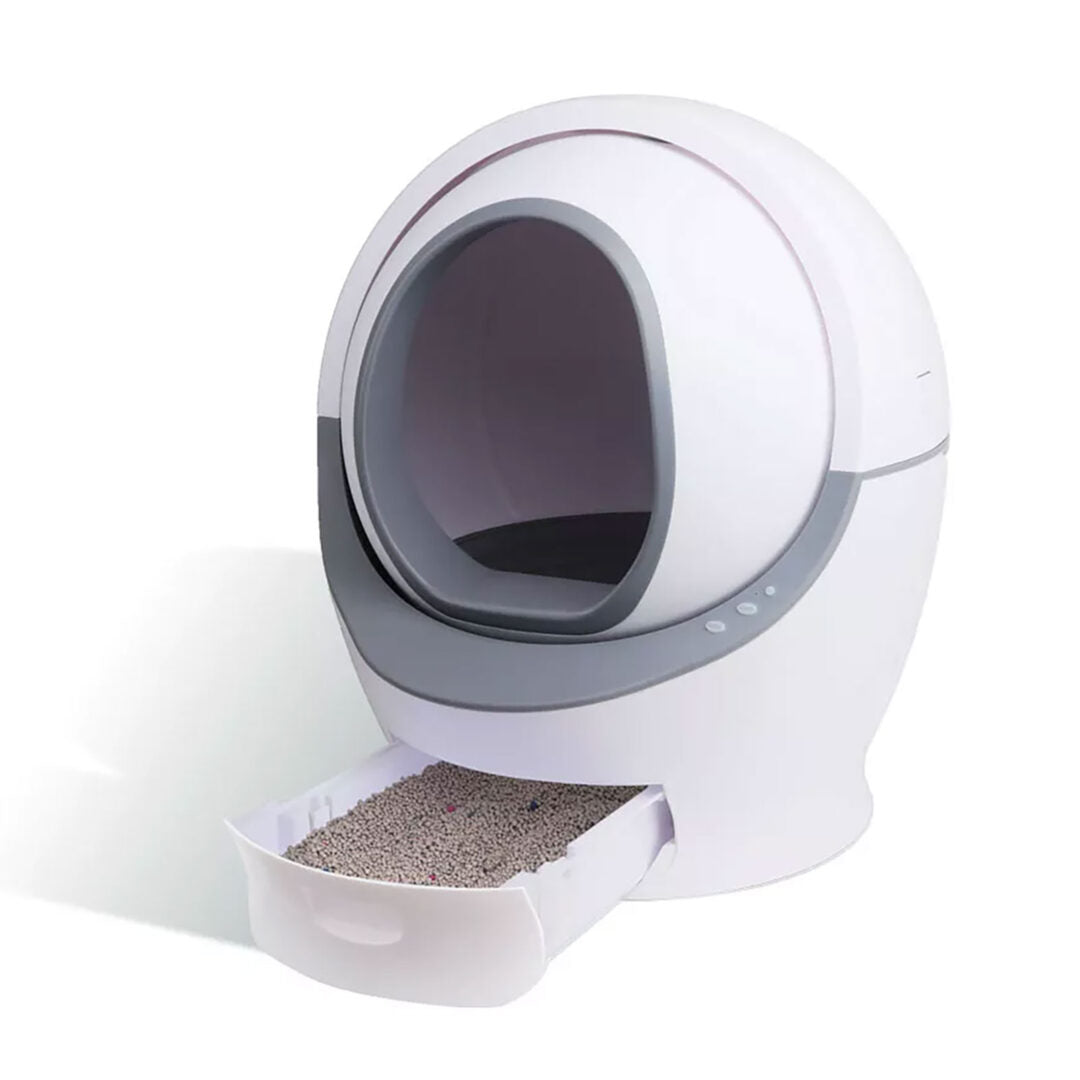 Self Cleaning Cat Litter Box,Anti-Pinch Design Automatic Cat Litter Box,Extra Large for Multiple Cats,Removable Easy Clean Auto Litter Box