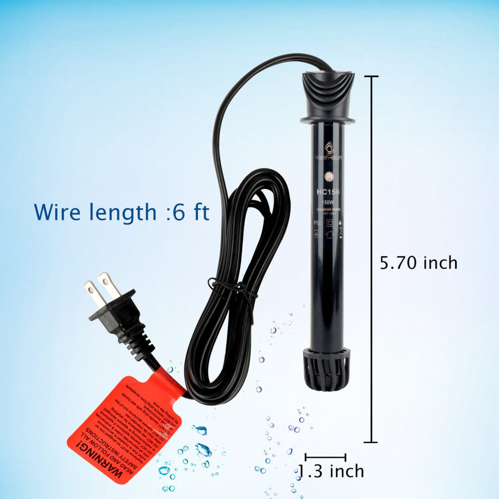 100W Submersible Water Heater for Fish Tank Aquarium HC100