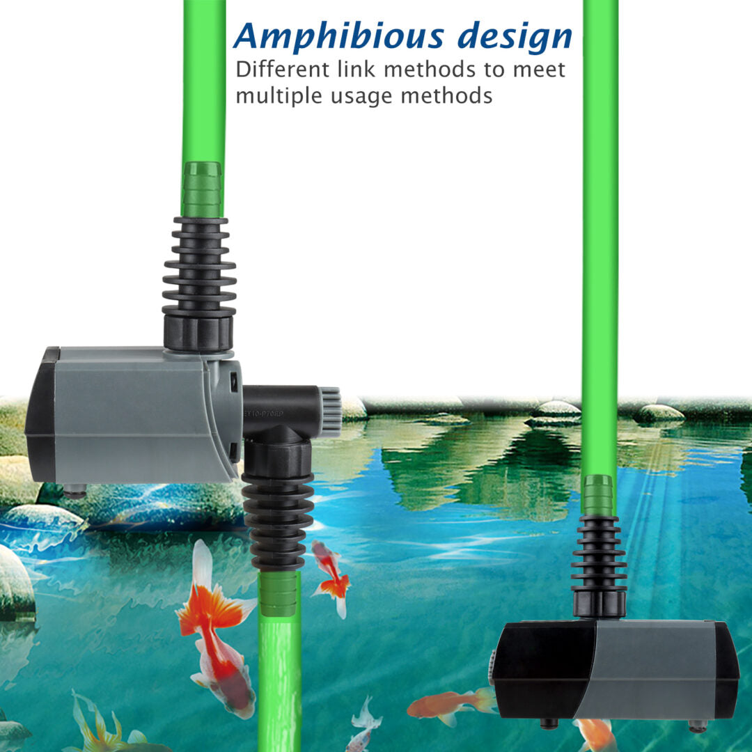 370 GPH Submersible Water Pond Pump